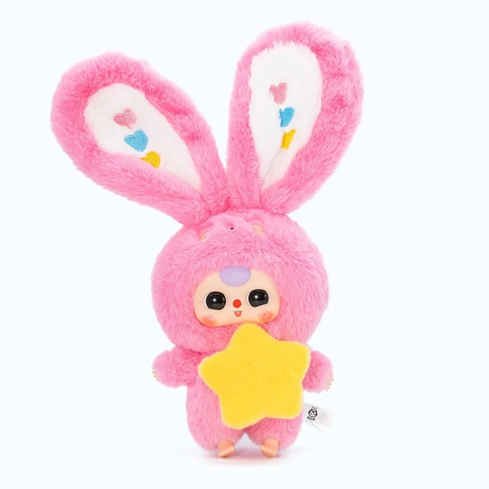 Baby Three Lily Rabbit Town V3 Series Plush Confirmed Black PINK Box